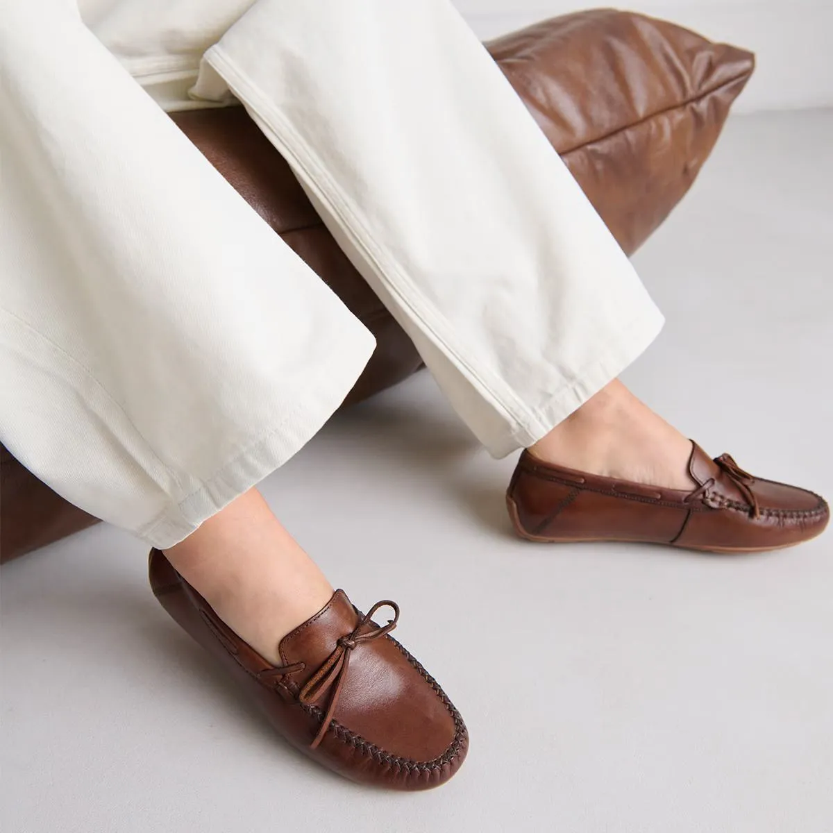 542- Angelique Cuir Cognac