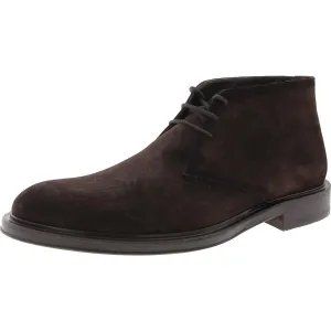 690 Mens Solid Leather Chukka Boots