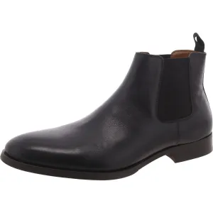 Agate Mens Leather Ankle Chelsea Boots