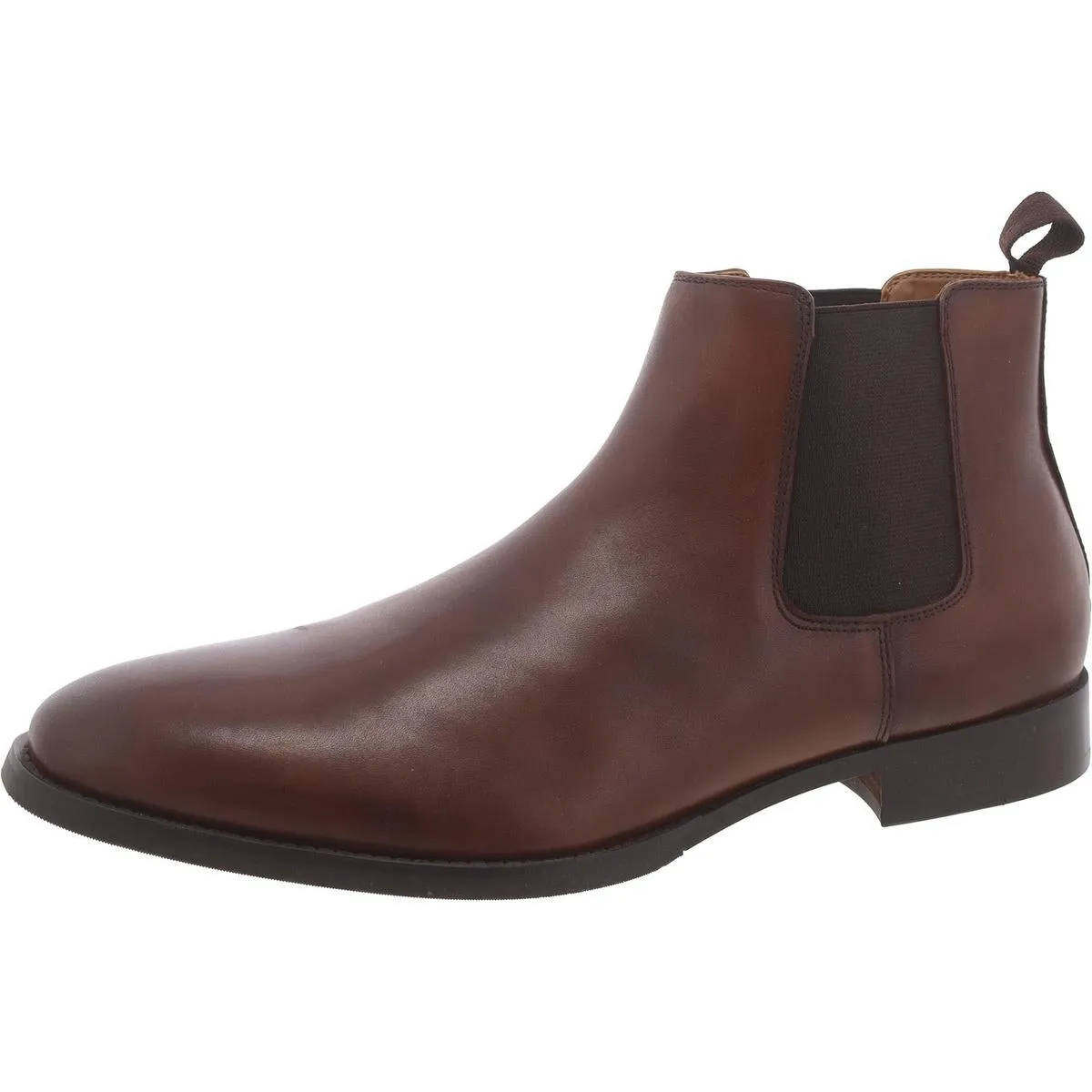 Agate Mens Leather Ankle Chelsea Boots