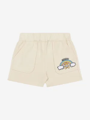 Baby Teddy Bear Shorts in Beige