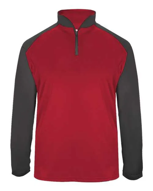 Badger 4006 Ultimate SoftLock Sport Quarter-Zip Pullover