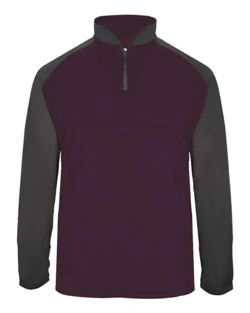 Badger 4006 Ultimate SoftLock Sport Quarter-Zip Pullover