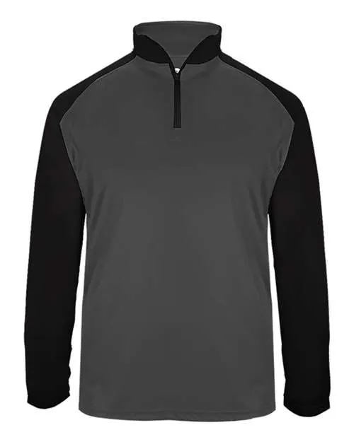 Badger 4006 Ultimate SoftLock Sport Quarter-Zip Pullover