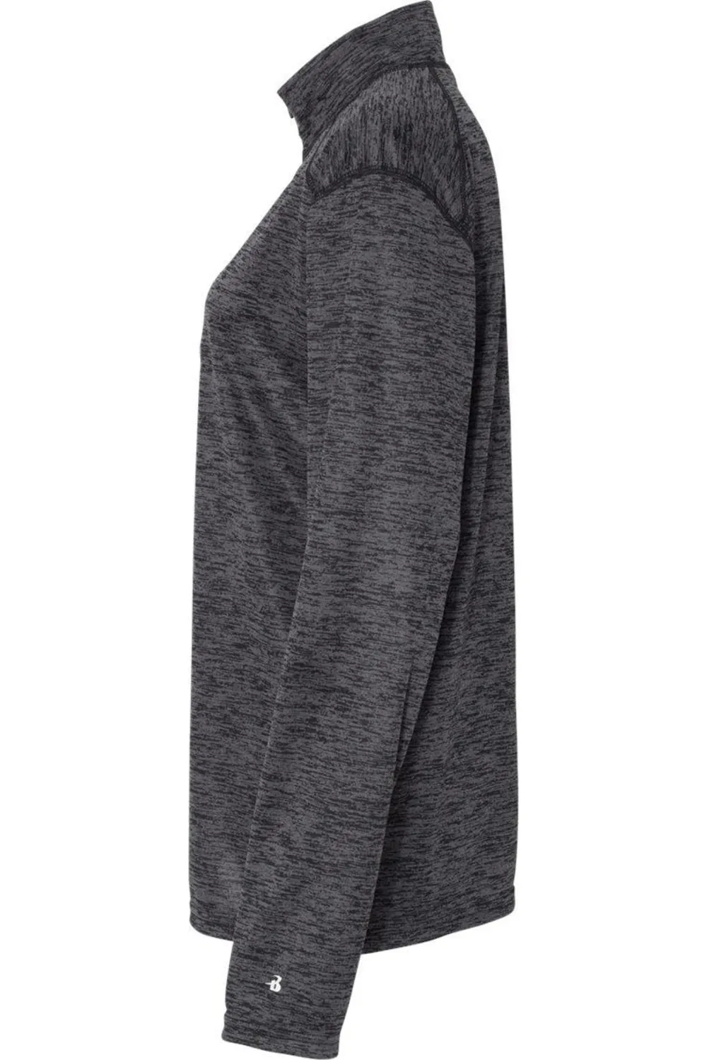 Badger Womens Tonal Blend Quarter-Zip Pullover