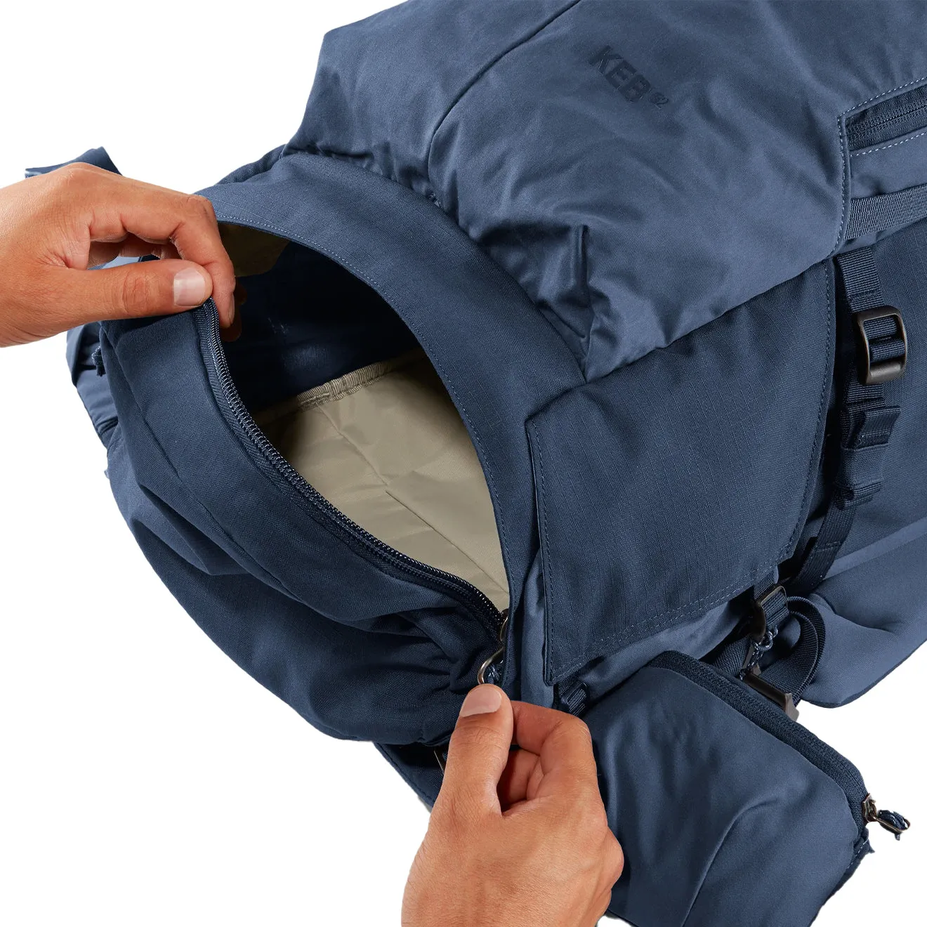 Bags Fjallravenbags Men Fjallraven Keb 52 Storm / Dark Navy