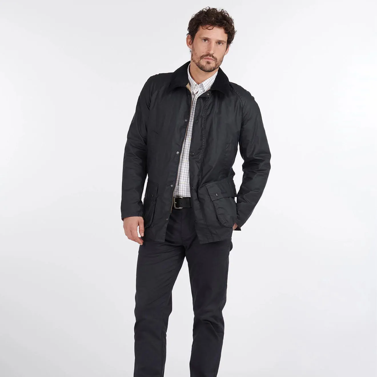 Barbour Lightweight Ashby Wax Royal Navy