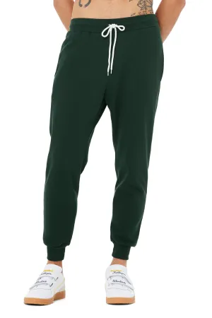 Bella   Canvas Mens Jogger Sweatpants w/ Pockets - Forest Green