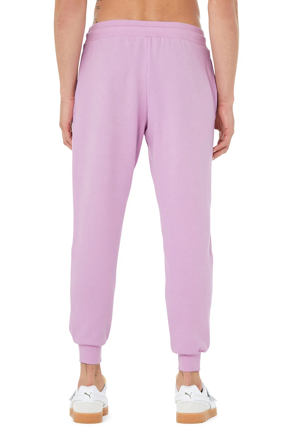 Bella   Canvas Mens Jogger Sweatpants w/ Pockets - Lilac