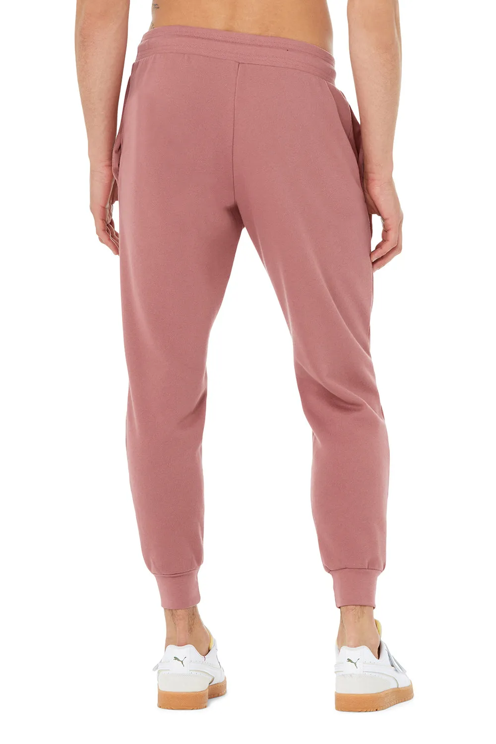 Bella   Canvas Mens Jogger Sweatpants w/ Pockets - Mauve