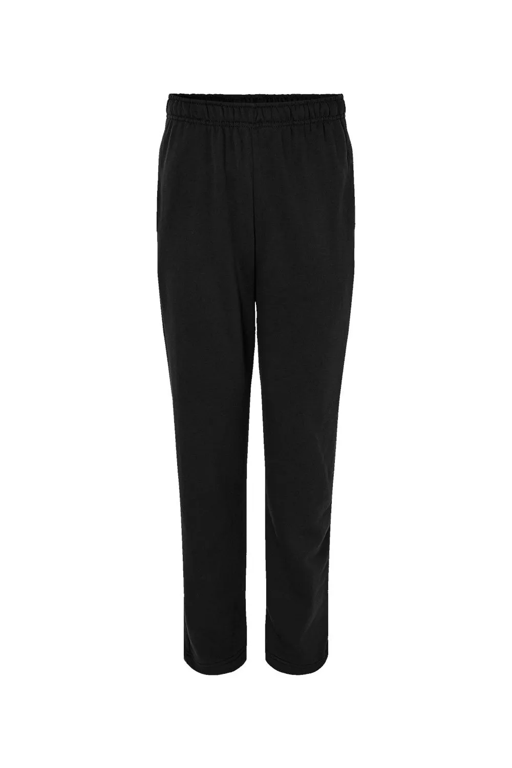 Bella   Canvas Mens Straight Leg Sweatpants w/ Pockets - Black