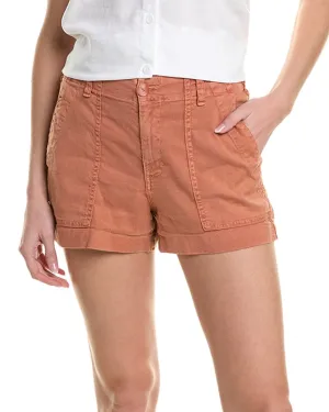 Bella Dahl Sol Utility Tab Linen-Blend Short