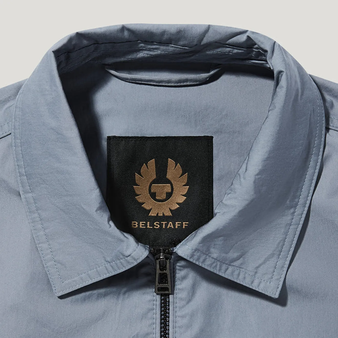 Belstaff Drome Overshirt Blue Flint