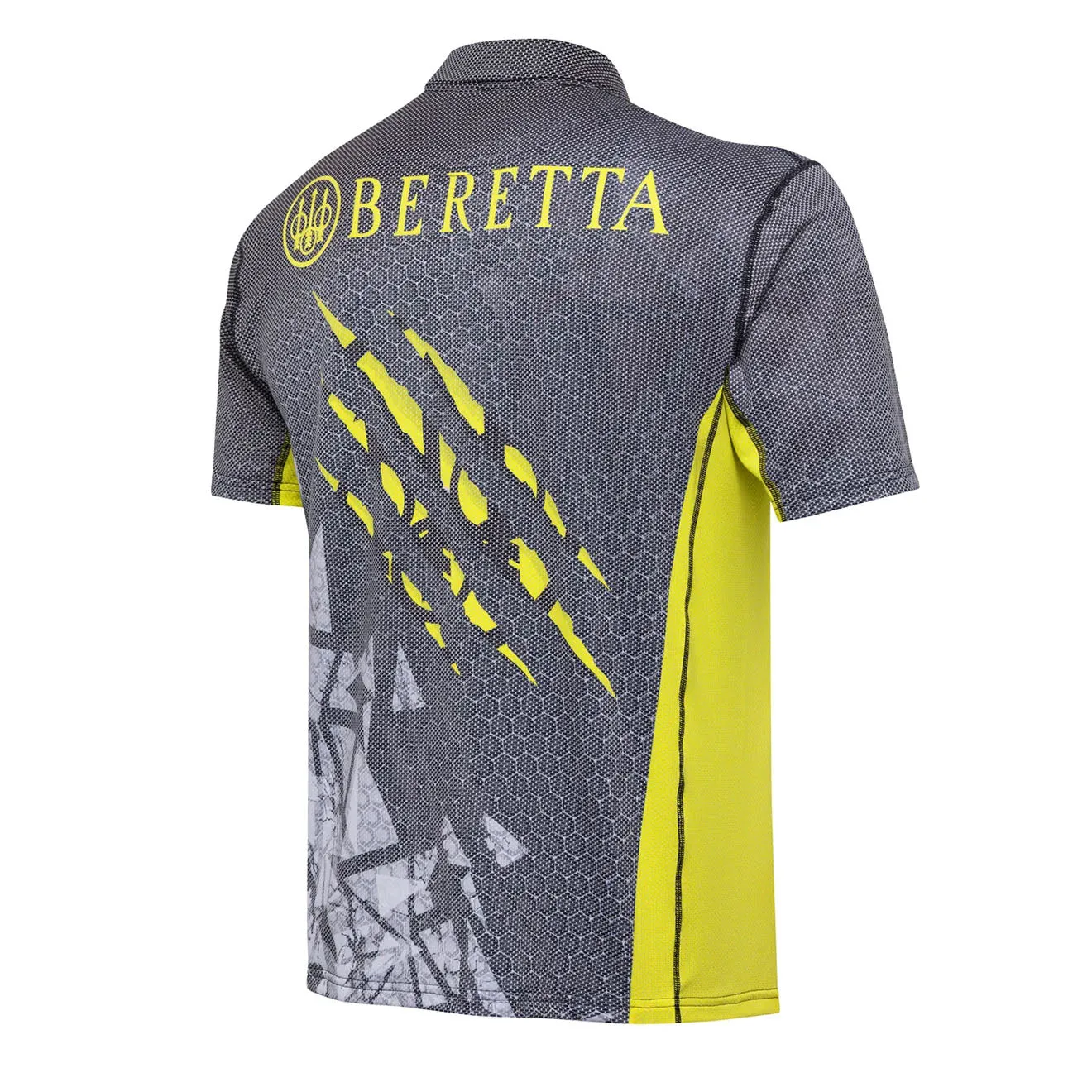 Beretta Rush Trident Polo Grey & White