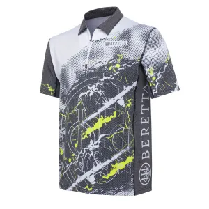 Beretta Rush Trident Polo Grey & White