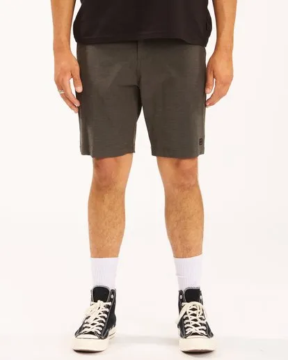 Billabong Crossfire X Mid Length 19" Submersible Short - Asphalt
