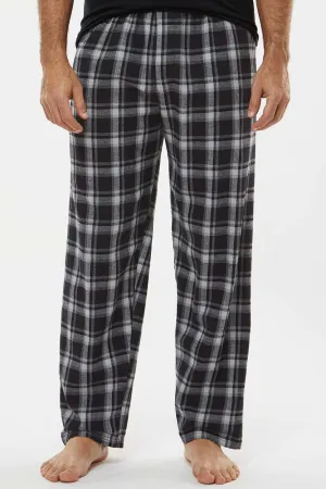 Boxercraft Mens Harley Flannel Pants w/ Pockets - Heritage Black Plaid