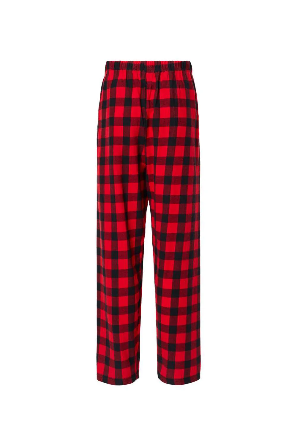 Boxercraft Mens Harley Flannel Pants w/ Pockets - Red/Black Buffalo