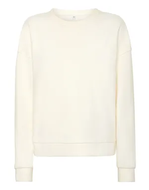 Boxy Fit Sweatshirt Round Neck LS