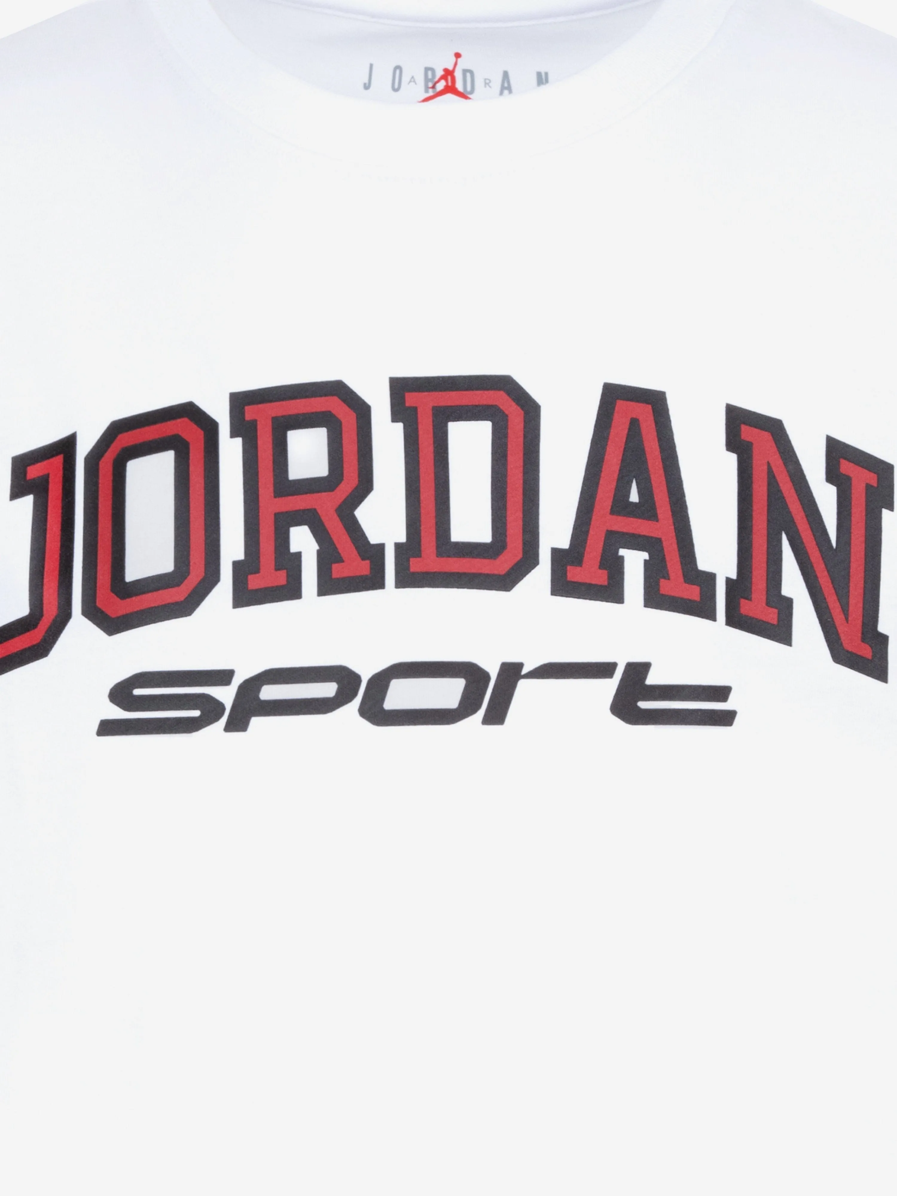 Boys Sport Logo T-Shirt in White