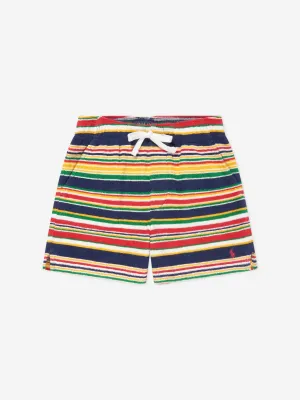 Boys Striped Shorts in Multicolour