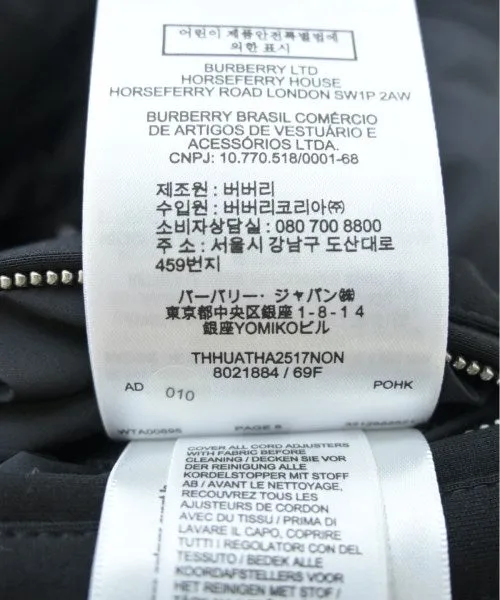BURBERRY Down jackets/Vests