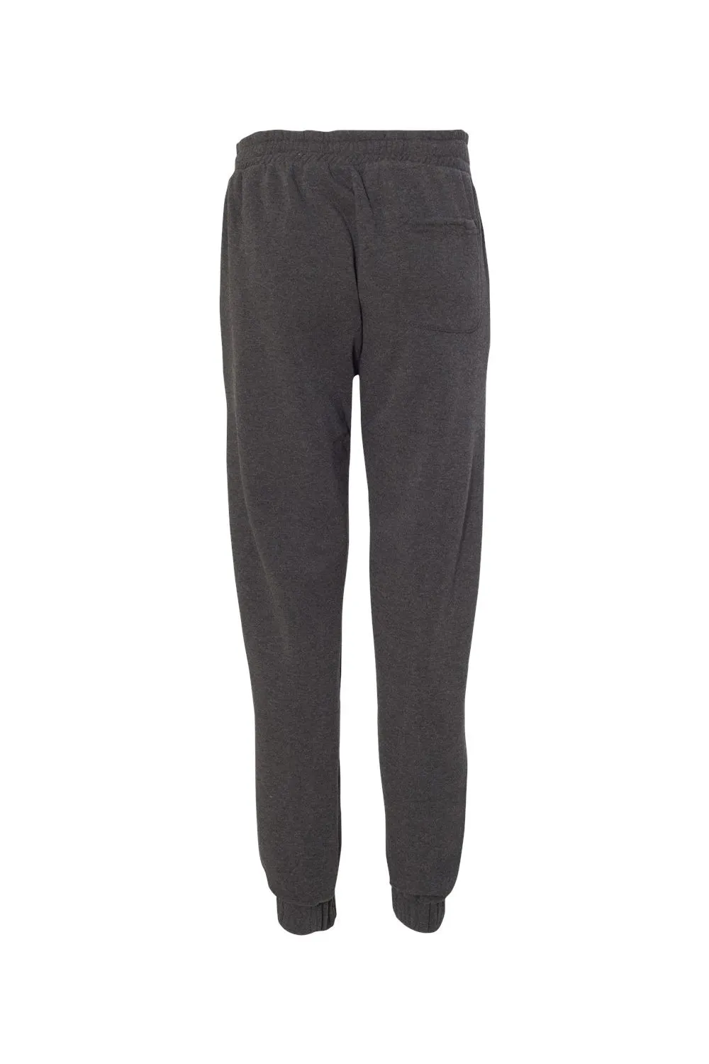 Burnside Mens Fleece Jogger Sweatpants w/ Pockets - Charcoal Grey