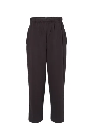 C2 Sport Mens Open Bottom Sweatpants w/ Pockets - Black