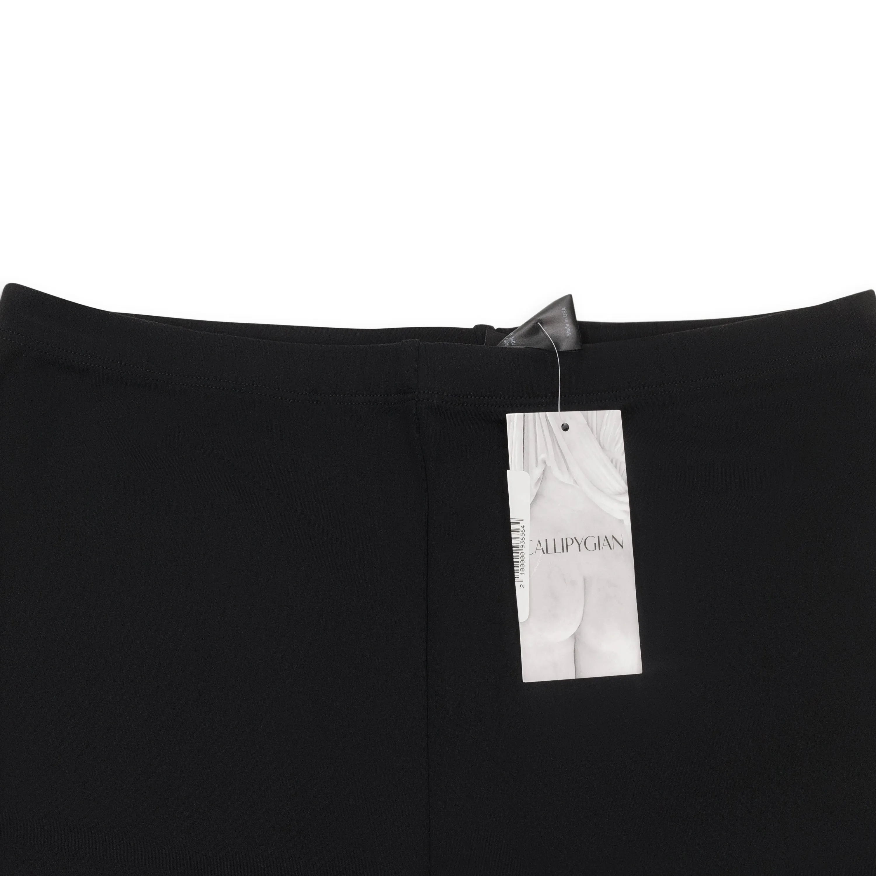 CALLIPYGIAN BIKER BLACK BIKE SHORTS