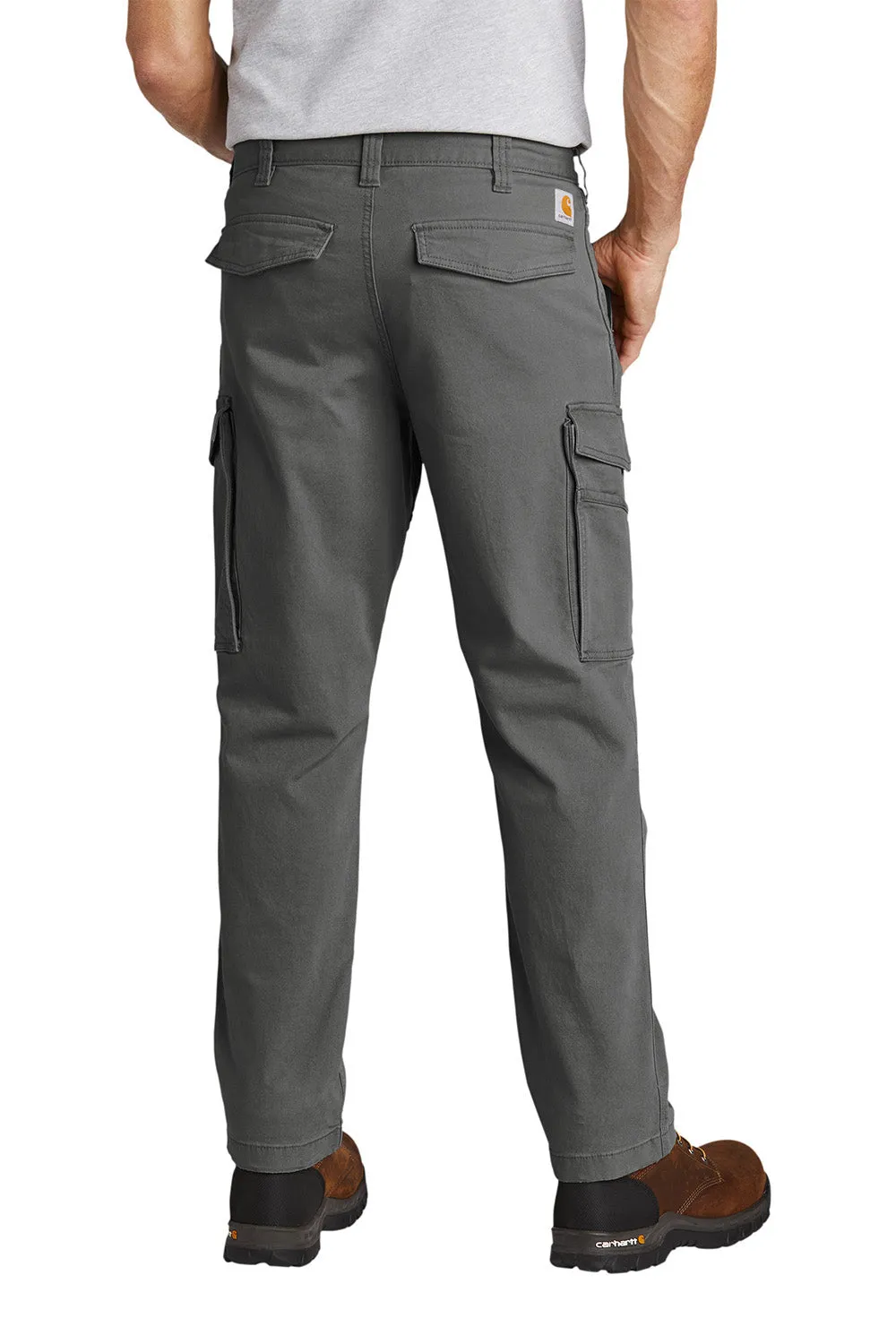 Carhartt Mens Rugged Flex Rigby Cargo Pants w/ Pockets - Shadow Grey