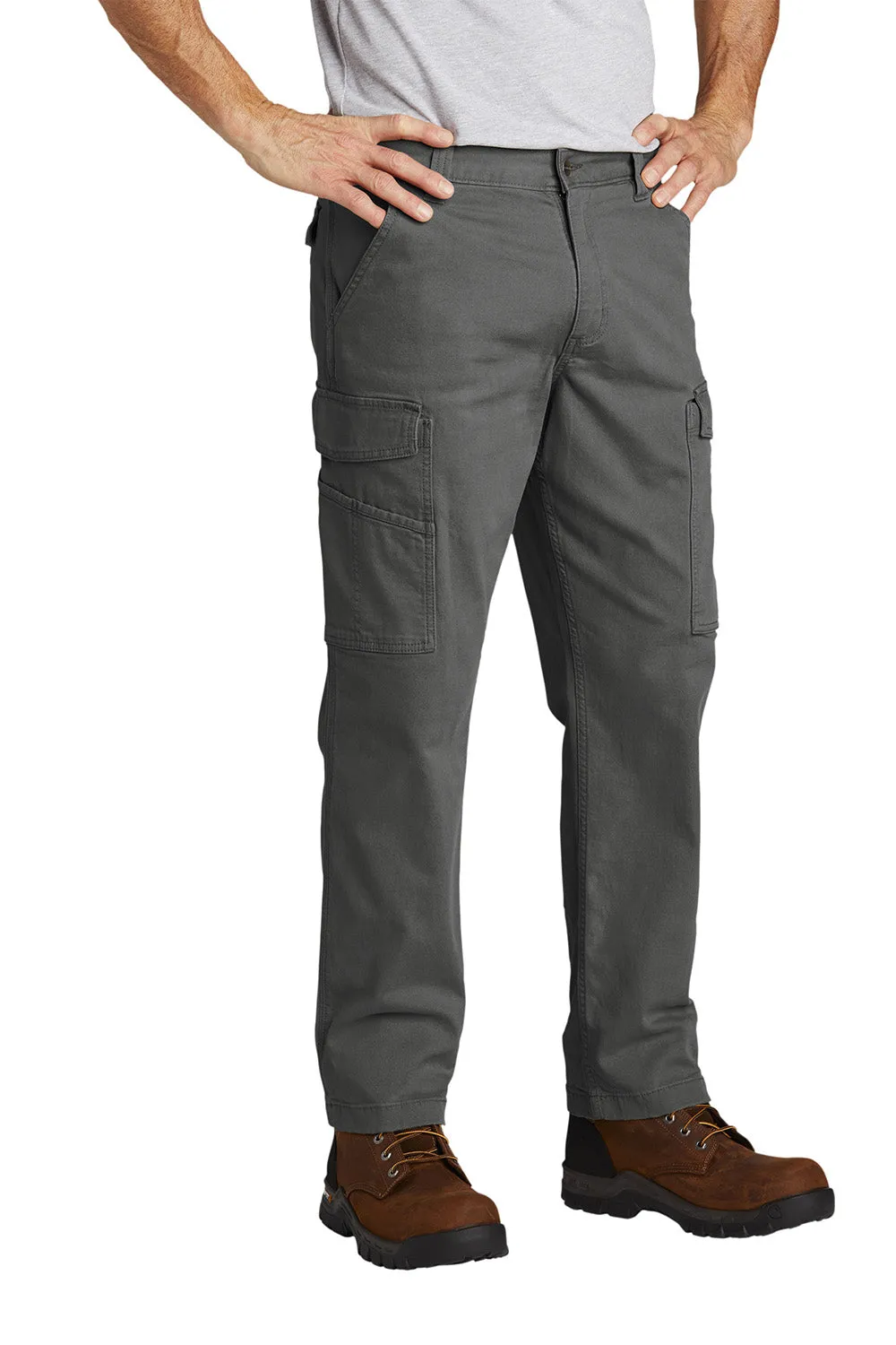 Carhartt Mens Rugged Flex Rigby Cargo Pants w/ Pockets - Shadow Grey