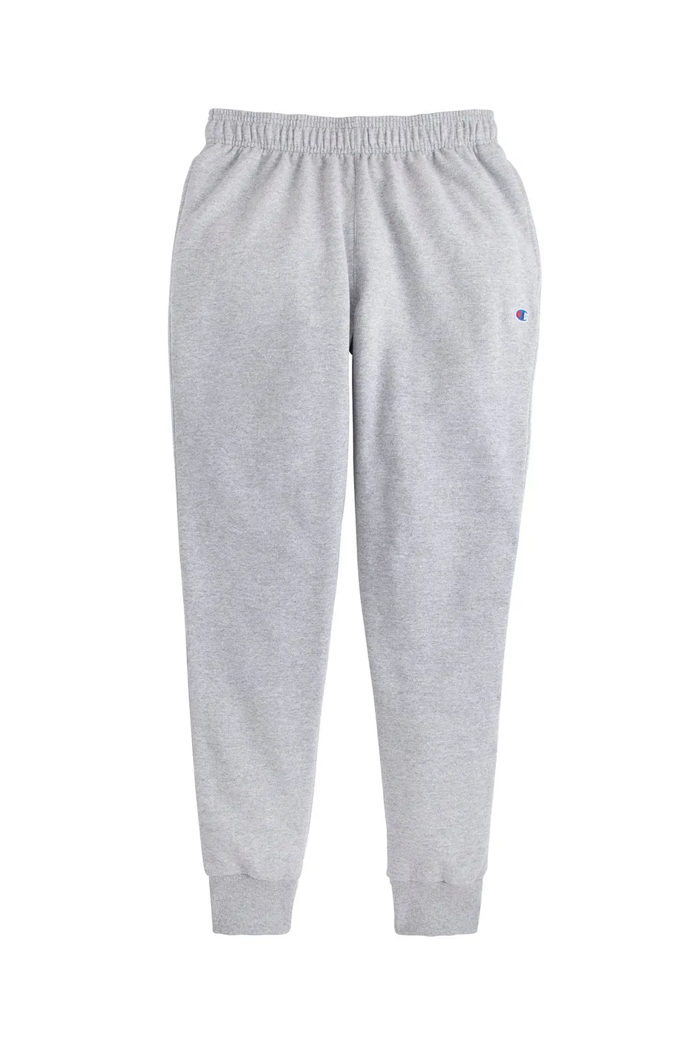 Champion Mens Power blend Fleece Jogger Sweatpants w/ Pockets - Light Steel Grey