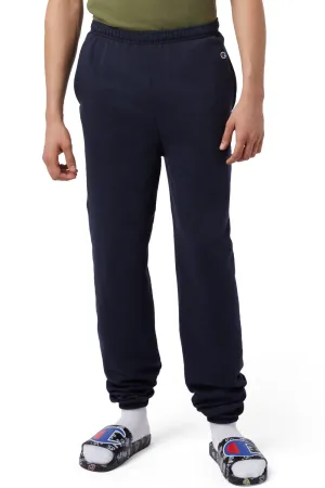 Champion Mens Powerblend Sweatpants w/ Pockets - Navy Blue