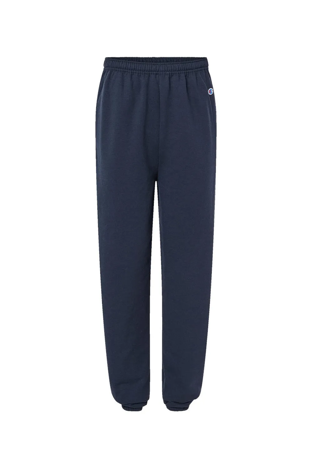 Champion Mens Powerblend Sweatpants w/ Pockets - Navy Blue