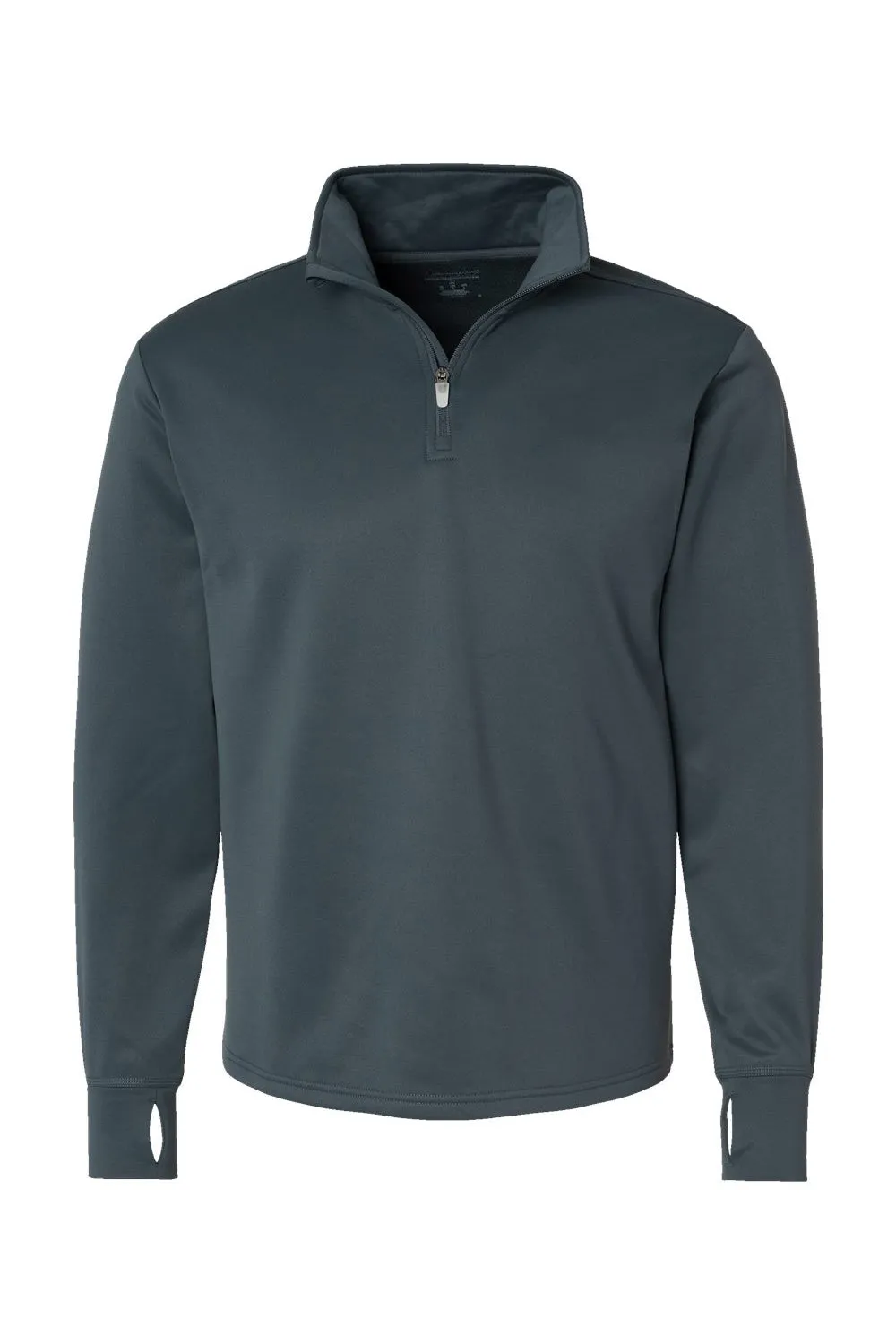 Champion Mens Sport 1/4 Zip Sweatshirt - Stealth Grey