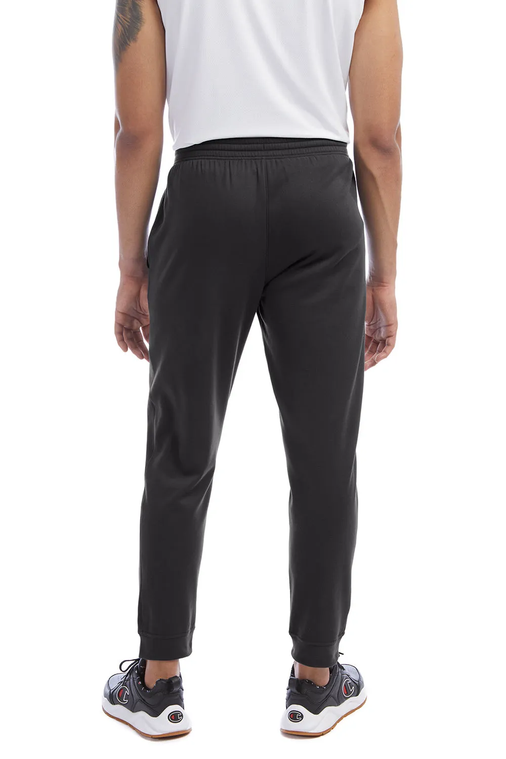 Champion Mens Sport Jogger Sweatpants w/ Pockets - Black