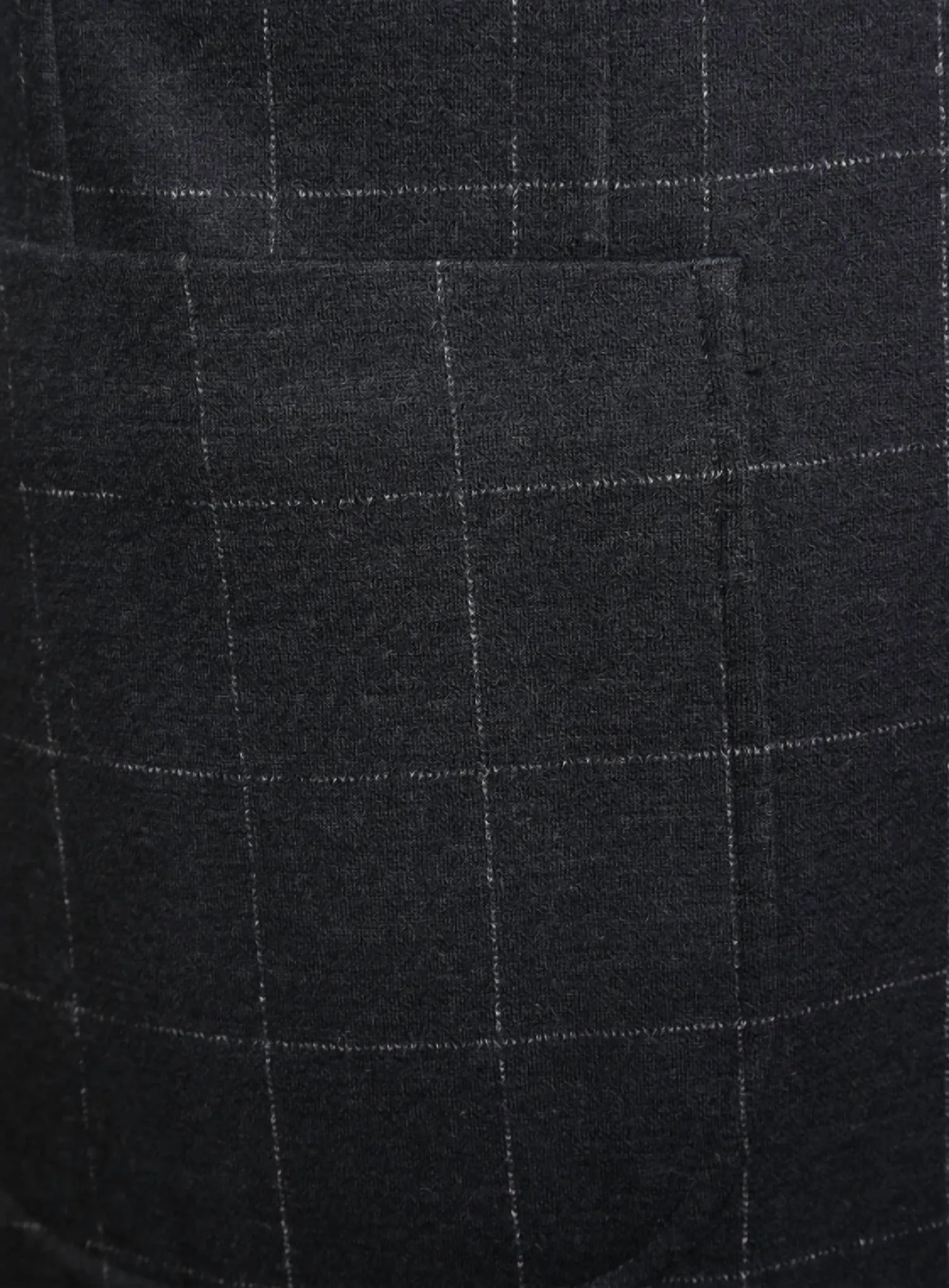 Cobalt Blue Windowpane Jacket In Navy