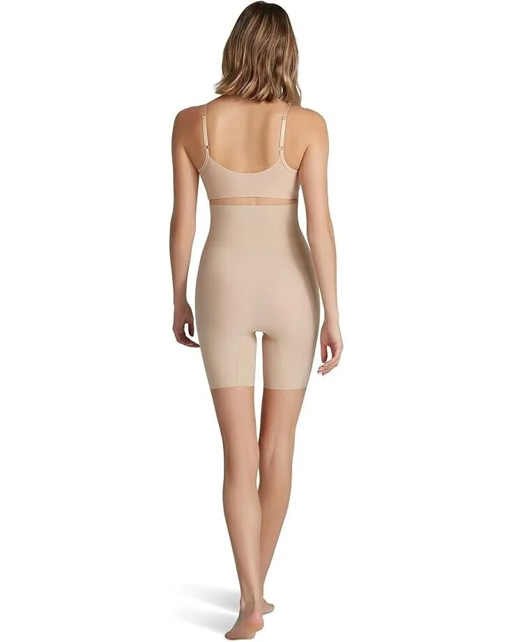 Commando Zone Smoothing Shorts Women's XS Beige Stretch High-Waisted JDM322