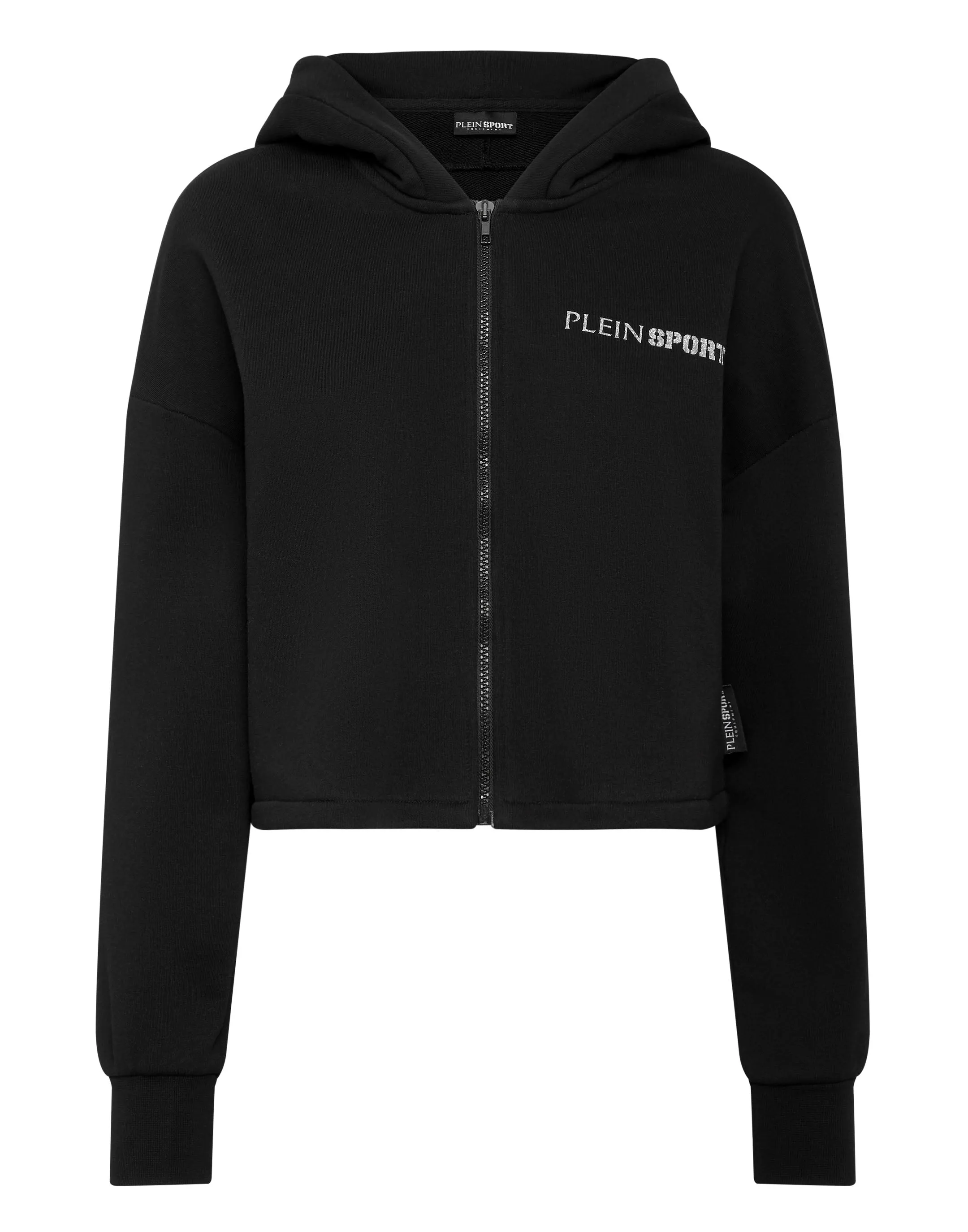 Cropped Hoodie Sweatjacket Scratch