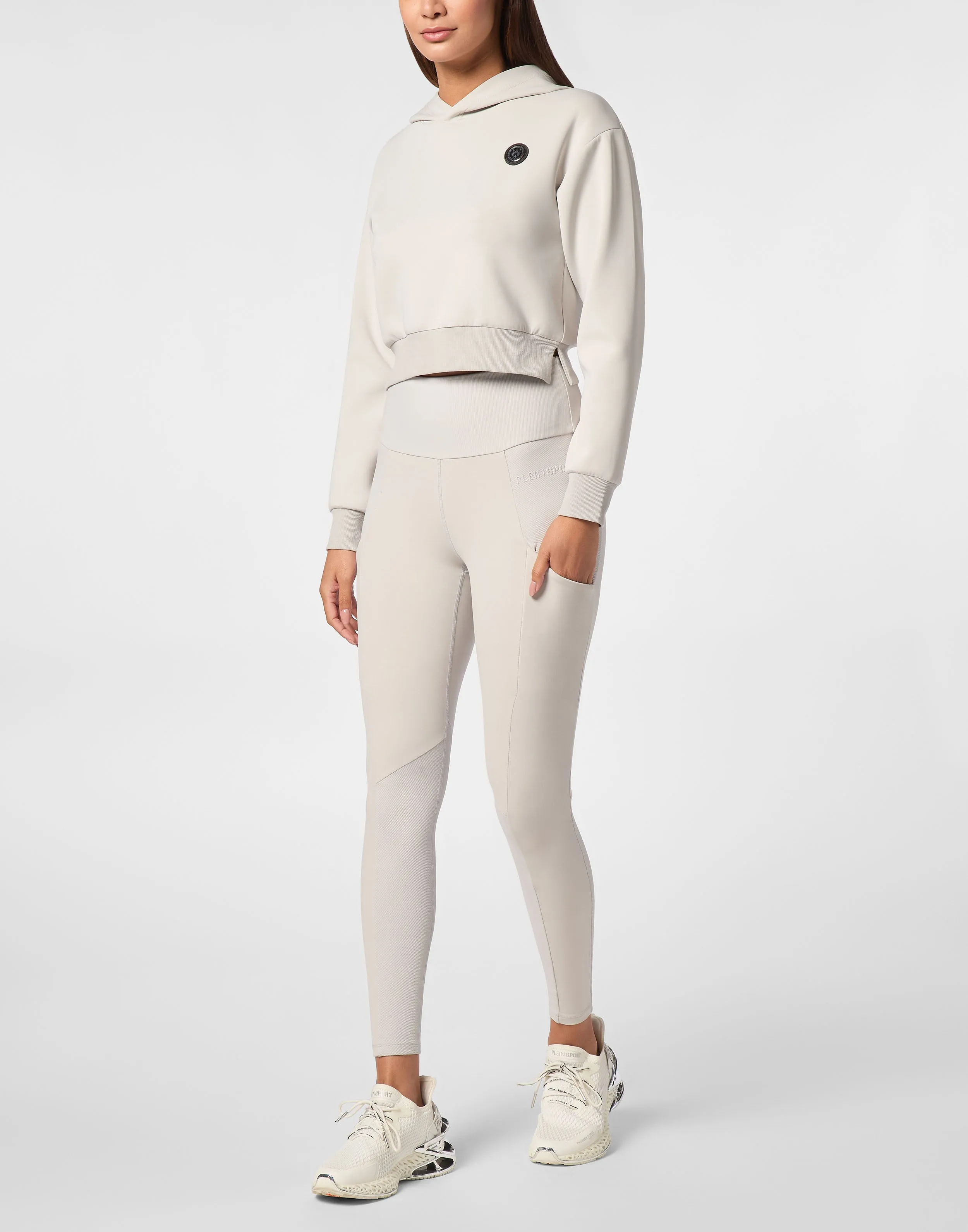 Cropped Hoodie Sweatshirt
