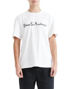 Deus Mens Noodle T-Shirt - Vintage White