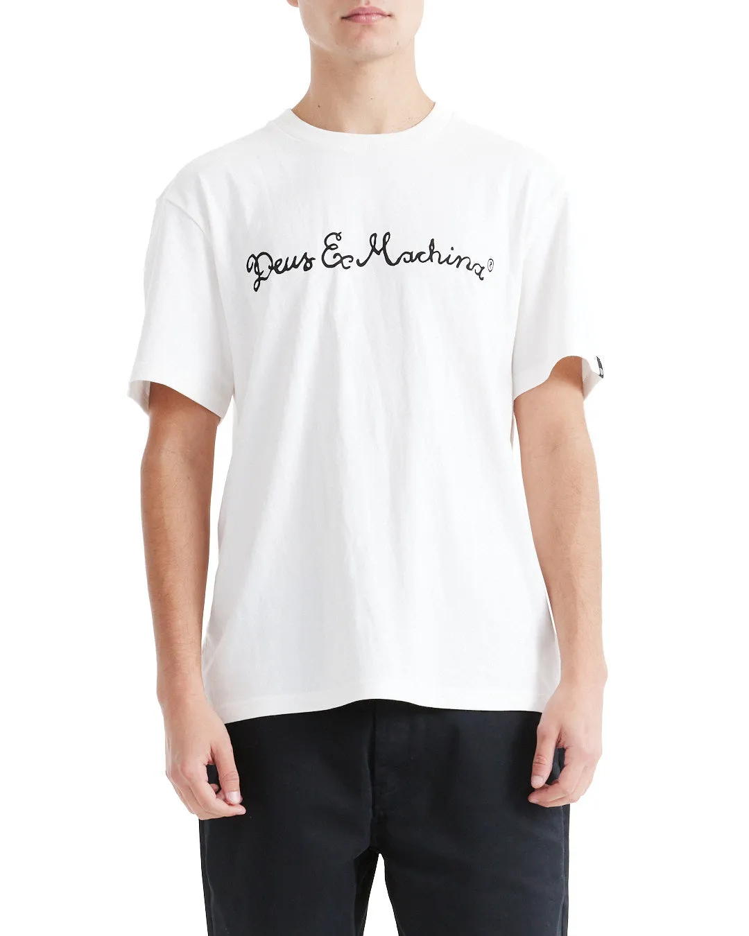 Deus Mens Noodle T-Shirt - Vintage White