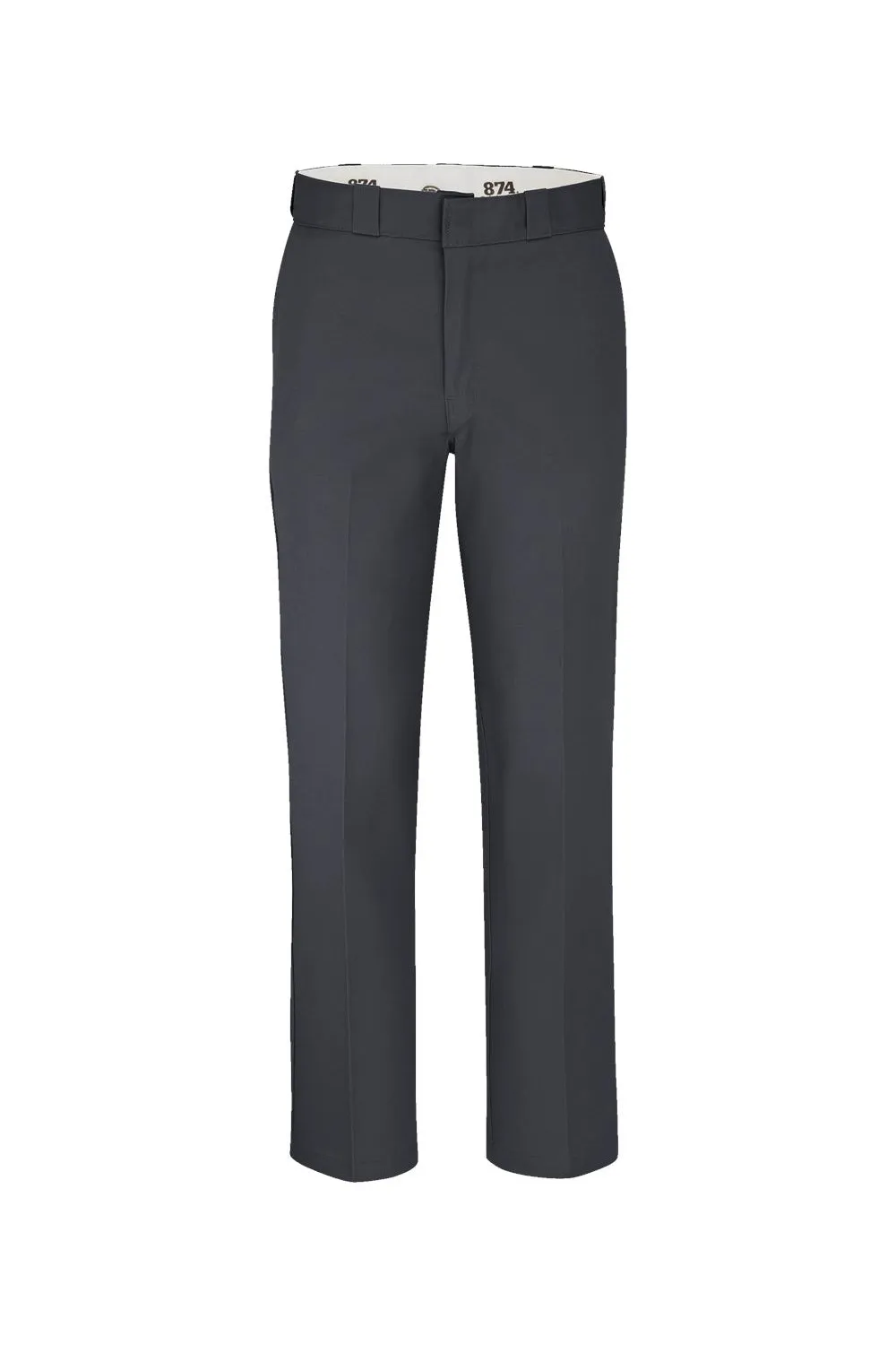 Dickies Mens Stain Resistant Work Pants w/ Pockets - Charcoal Grey