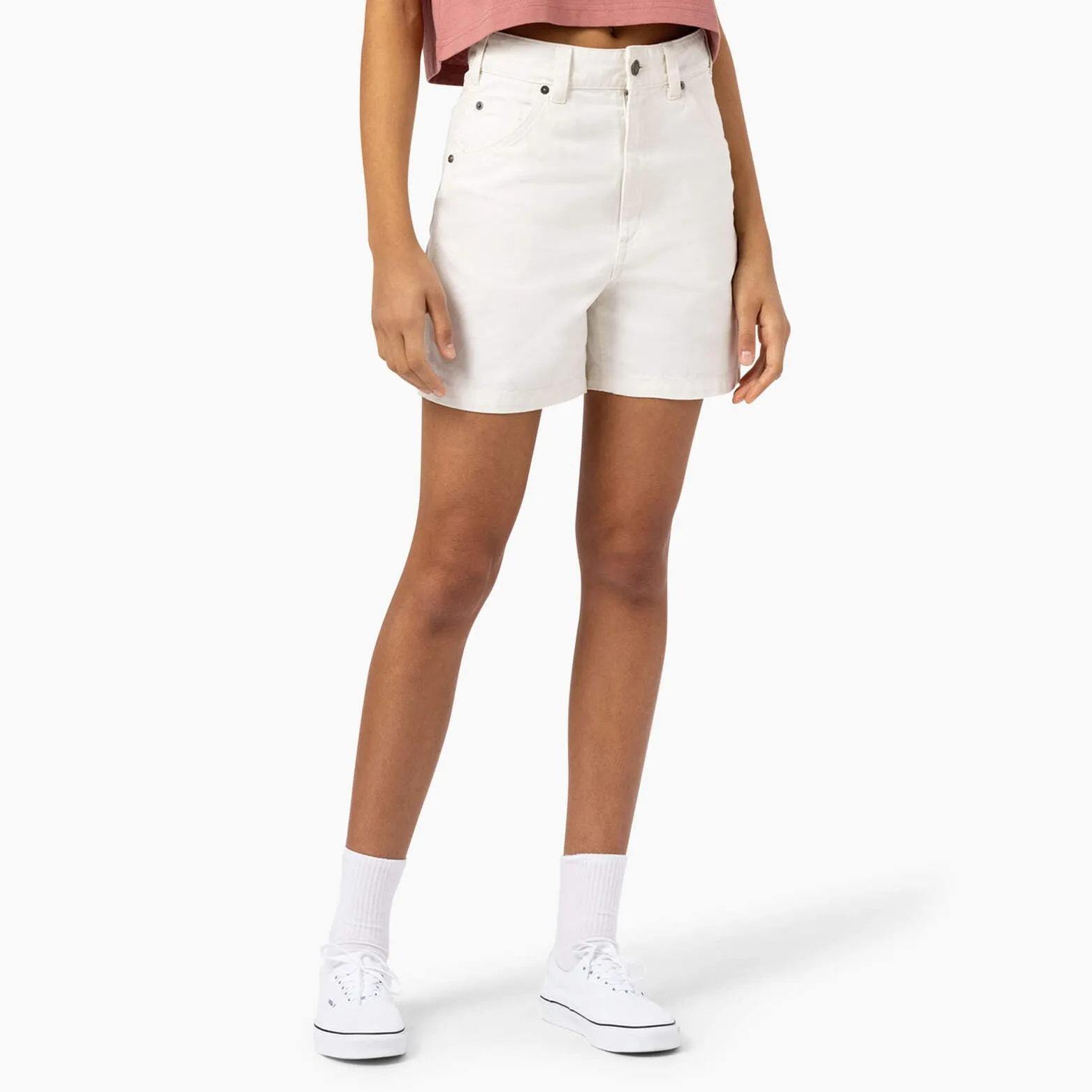Dickies Women's Duck Shorts, 5"