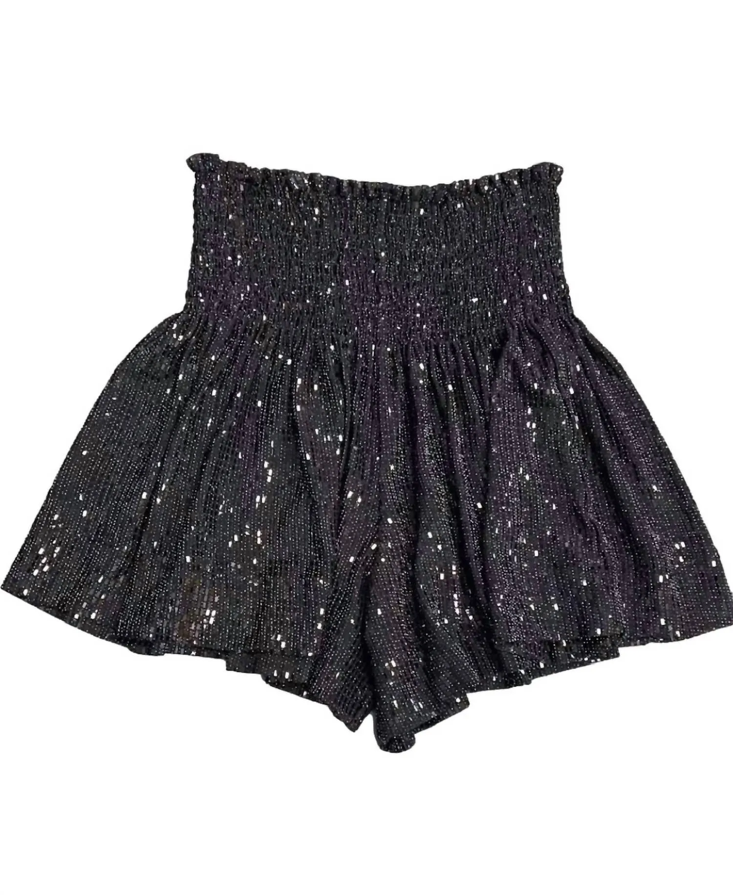 Disco Swing Shorts In Black