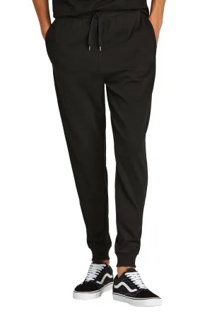 District Mens Perfect Tri Fleece Jogger Sweatpants w/ Pockets - Black