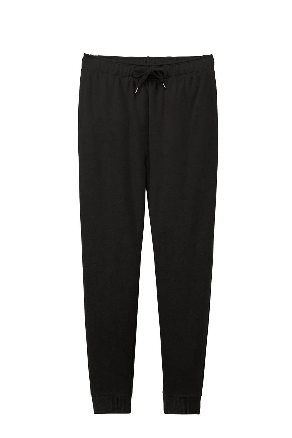 District Mens Perfect Tri Fleece Jogger Sweatpants w/ Pockets - Black