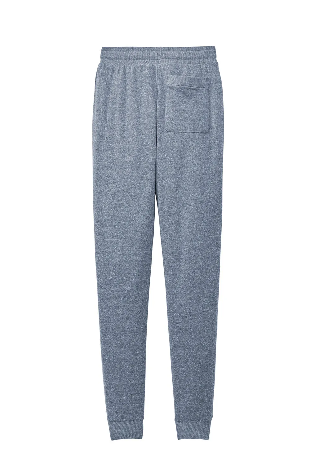 District Mens Perfect Tri Fleece Jogger Sweatpants w/ Pockets - Navy Blue Frost
