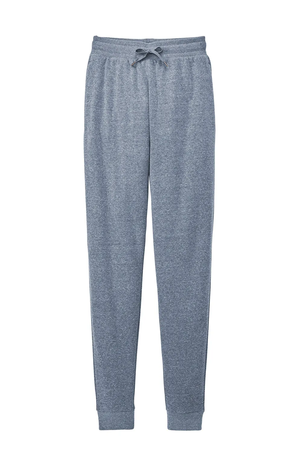 District Mens Perfect Tri Fleece Jogger Sweatpants w/ Pockets - Navy Blue Frost