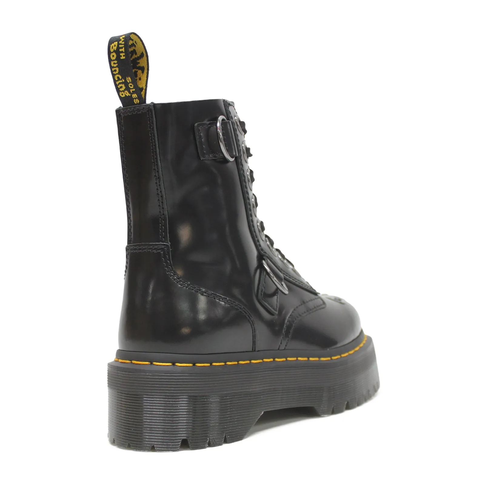 Dr. Martens Jadon Alt Buttero Leather Unisex Ankle Platform Boots